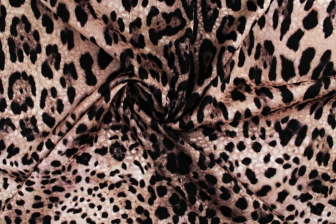 jakard ipək qəhvəyi